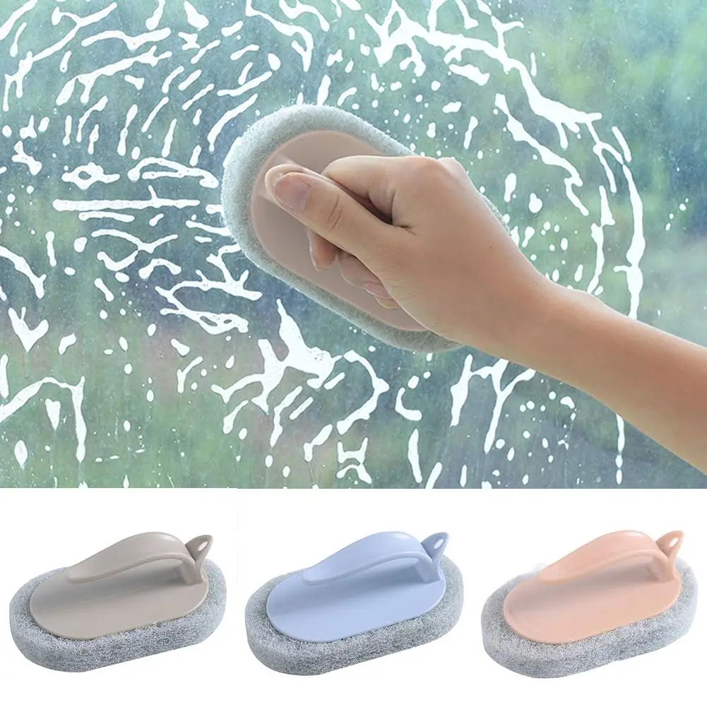 Ручка для чистки кухонного унитаза губка горшок миска стеклоочиститель