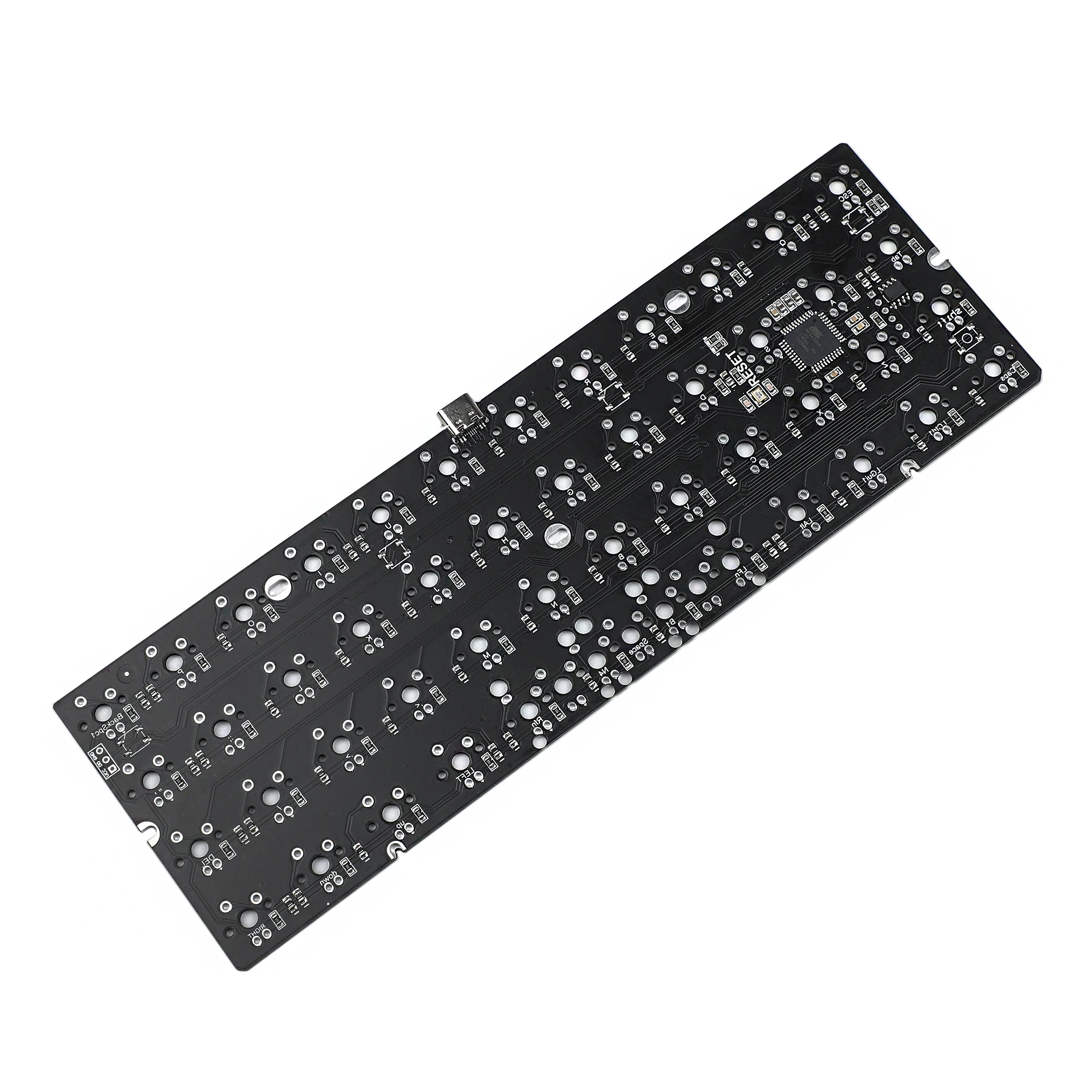 Механическая клавиатура YMDK YMD40 V2 Mini, набор для самостоятельной сборки, QMK, с разъемом Type C, PCB, чехол с ЧПУ (art.: 7a457427c) - 7a457427c