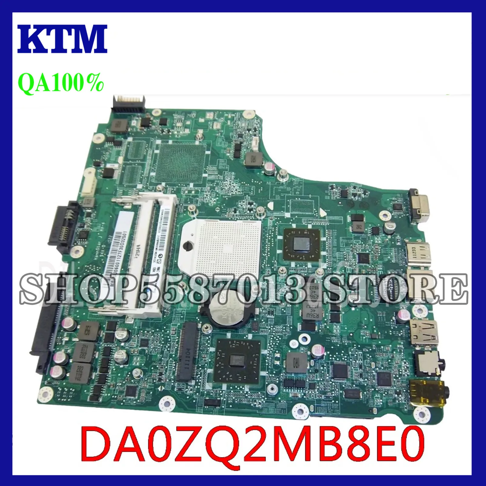 

KEFU 4553 Laptop Motherboard For Acer 4553 Laptop Motherboard MB.PSU06.001 DDR3 MBPSU06001 DA0ZQ2MB8E0