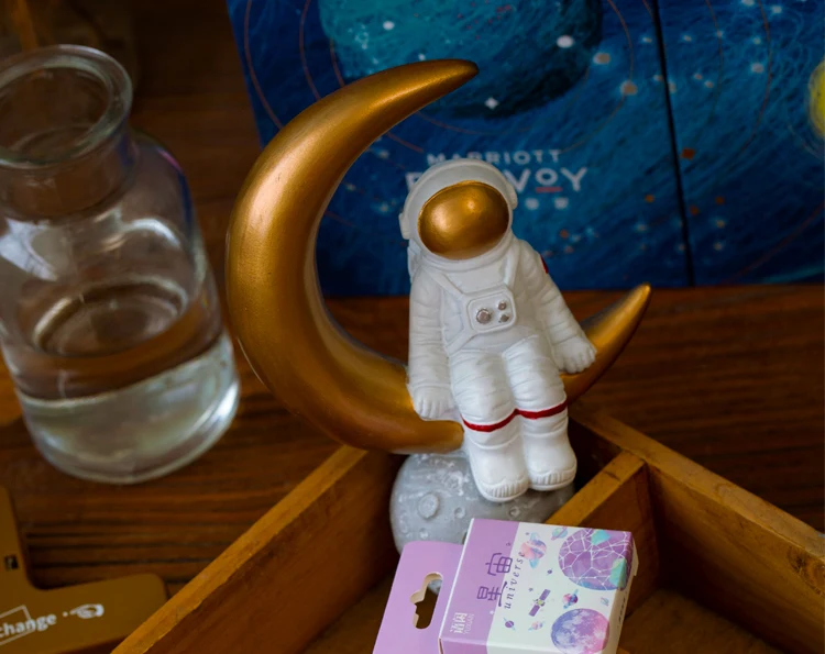 50 листов/коробка Vapour Wave Planet ручной работы DIY клейкие наклейки декоративные Скрапбукинг дневник этикетка-наклейка