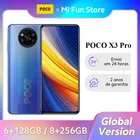 Смартфон POCO X3 Pro, глобальная версия дюйма, 6 ГБ, 128 ГБ8 ГБ, 256 ГБ, Snapdragon 860 FHD +, 120 Гц, 5160 мАч, 33 Вт, NFC, четыре камеры