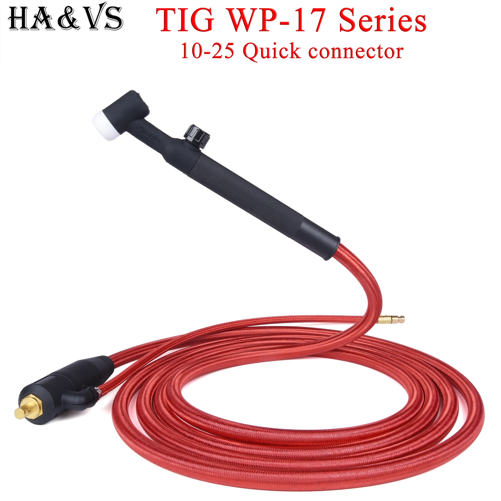 WP17 WP 17F 17FV TIG сварочный фонарь быстрый разъем газа Электрический интегрированный