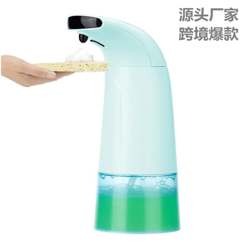 

Fully automatic foam washing mobile soap dispenser hotel home bubble machine hand sanitizer machine 250ml