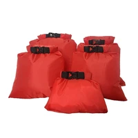 5pcsset outdoor dry waterproof bag dry bag sack kayaking water supplies rafting bags sports storage drifting floating fish r5p7