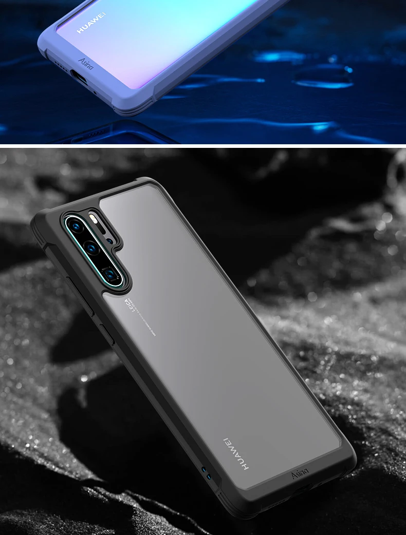 ASINA бампер чехол для huawei P30 Pro силиконовый роскошный противоударный Прозрачный чехол для телефона для huawei mate 20 Pro P30 Coque Capa