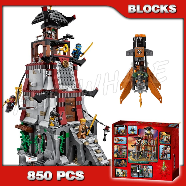 

850 шт. Новинка Маяк осада башня замок 10528 строительные блоки наборы детские подарки кирпичи совместимые с моделью