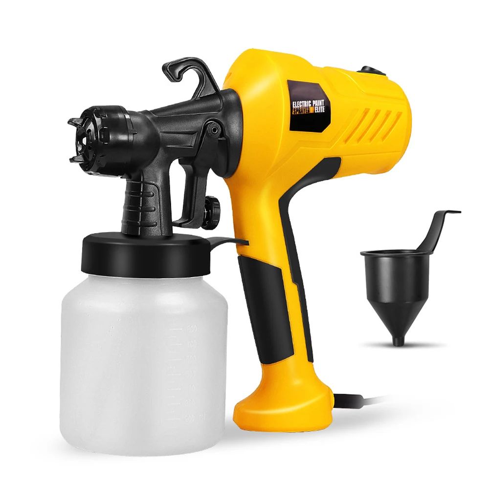 

400W Paint Sprayer Portable Electric Sprayer Gun Detachable Airbrush Paint Spraying Tool with 800ml Capacity 110~230V