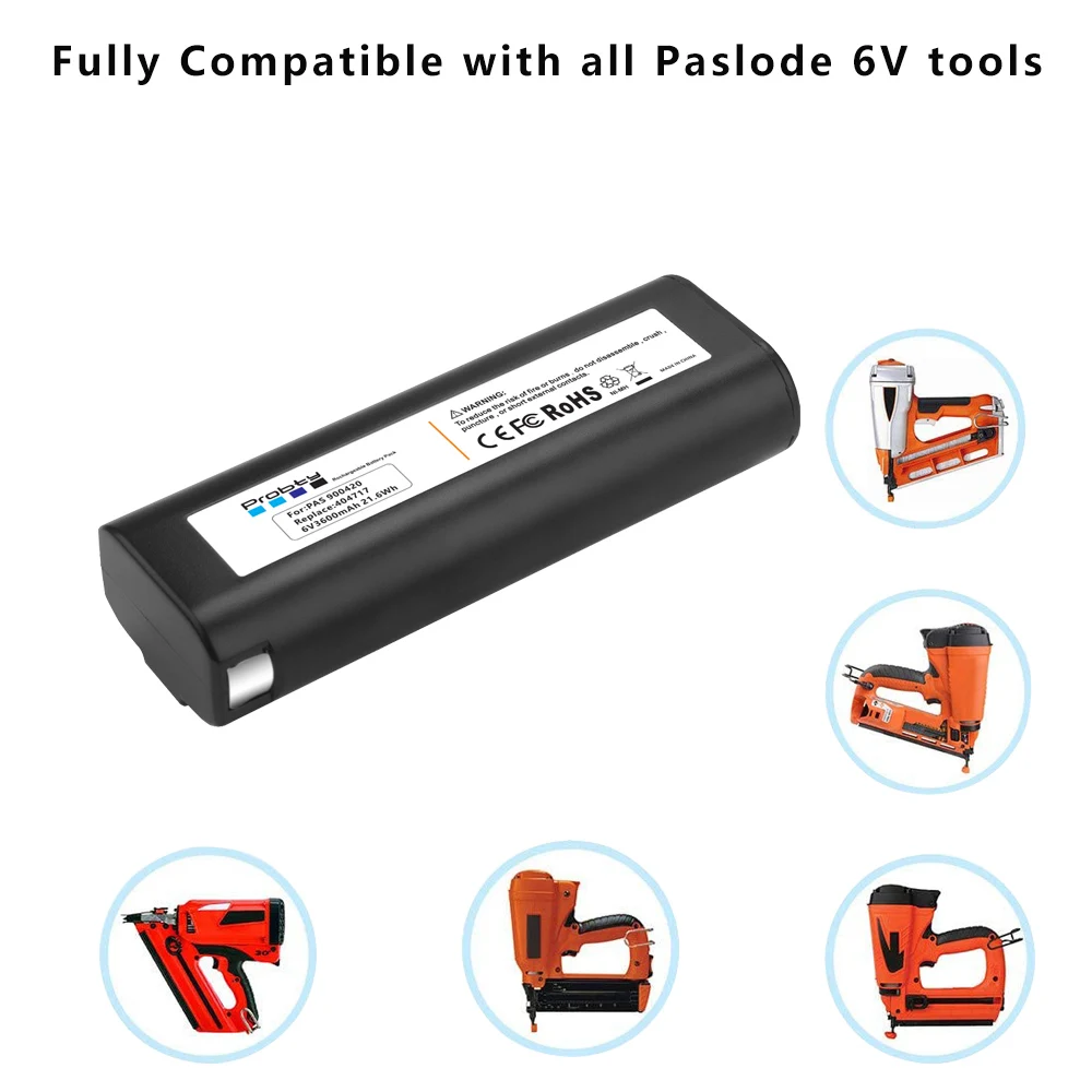 Никель-металлогидридный аккумулятор 6 в 3600 мАч