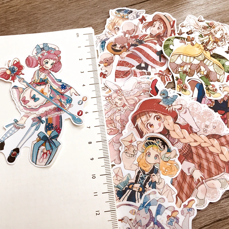 11 шт. аниме девушка мечтает рук наклейка на холодильник чемодан скейтборд