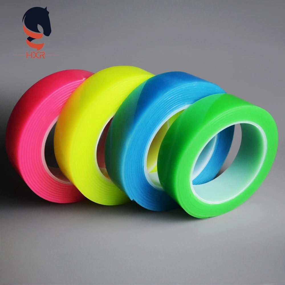 

HXR Reusable Colorful Double-sided Nano Gekko Tape Washable Acrylic Fixing Tape Nano tape No Trace Car Double-sided Tape