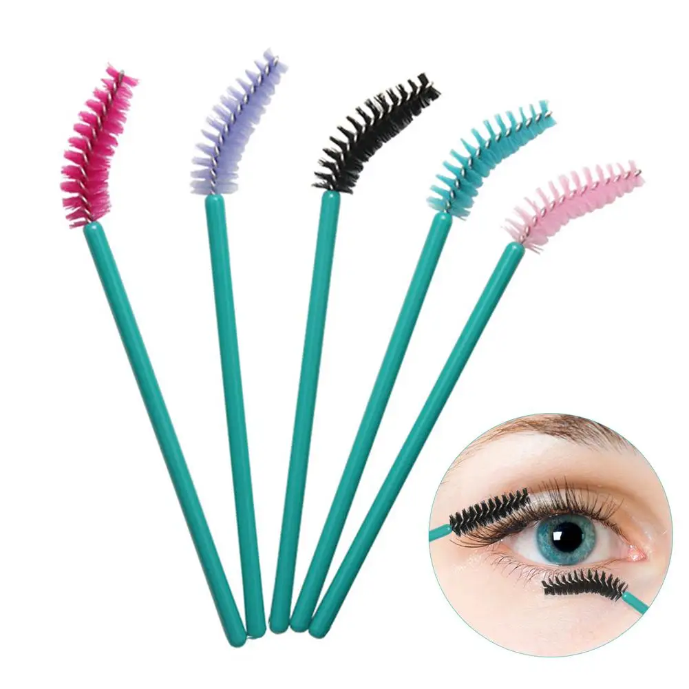 50 шт одноразовые силиконовые гелевые для ресниц кисти Расческа придания формы
