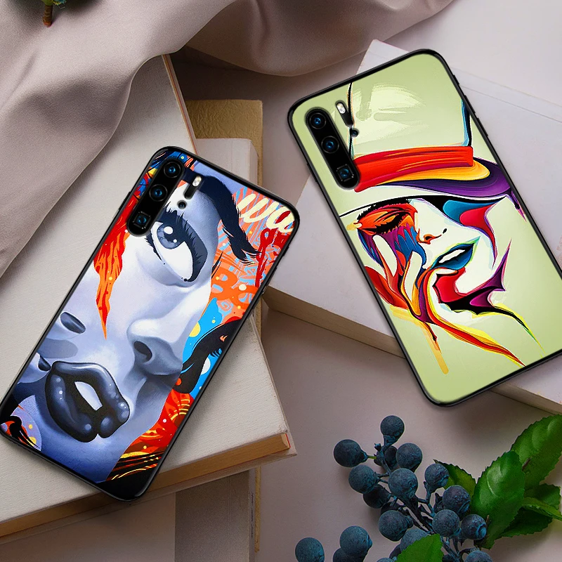 Чехлы для huawei P10 P20 2019 P8 P9 Mini P30 LITE P Smart Z 2018 Pro стильный художественный чехол