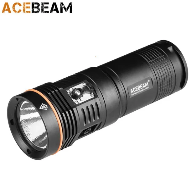 New Acebeam D46 Cree XHP70.2 5200 Lumens LED 200M Dive Light Diving Flashlight | Headlamps