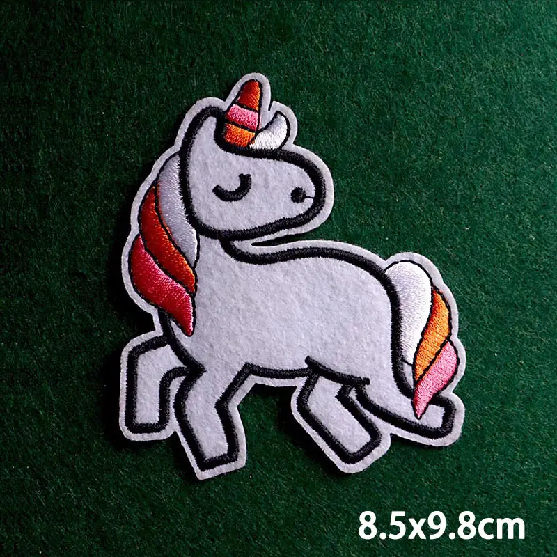 

Cute Animals Embroidered Patches For Clothing Thermoadhesive Patches Cat Stripes Patch Iron On Patch On Clothes Cartoon Badge