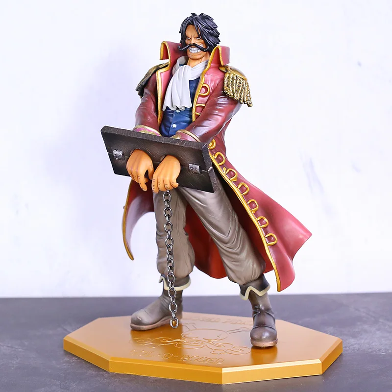 ПВХ фигурки героев Аниме: Гол Д Роджер Золотая отличная модель на 10-ю годовщину