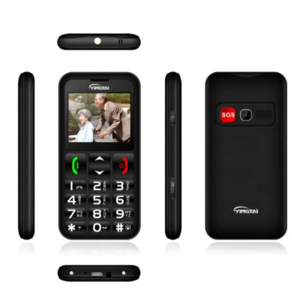 elder cellphone 2g best feature senior phone 2 2 inch push band speaker sos fm gsm dial network speed big torch button y8a7 free global shipping