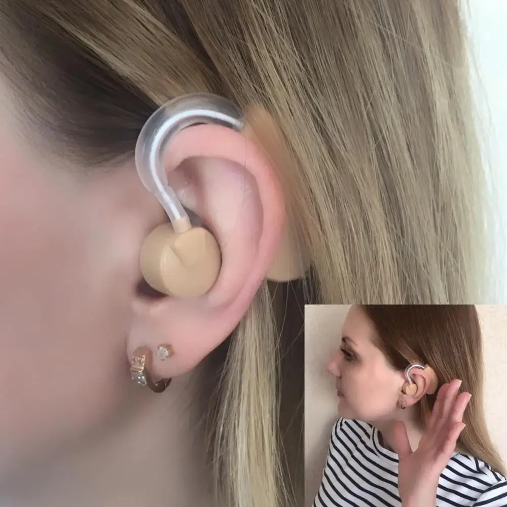 Слуховой аппарат 1 шт. усилитель звука чистый мини Увеличение громкости слуха для