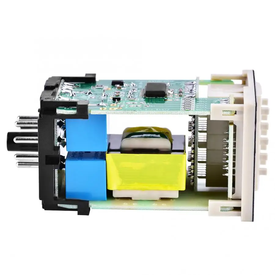 Двойное реле времени DH48S 2Z 220V 0 01 S 99H99M цифровой дисплей с цоколем|Реле| |