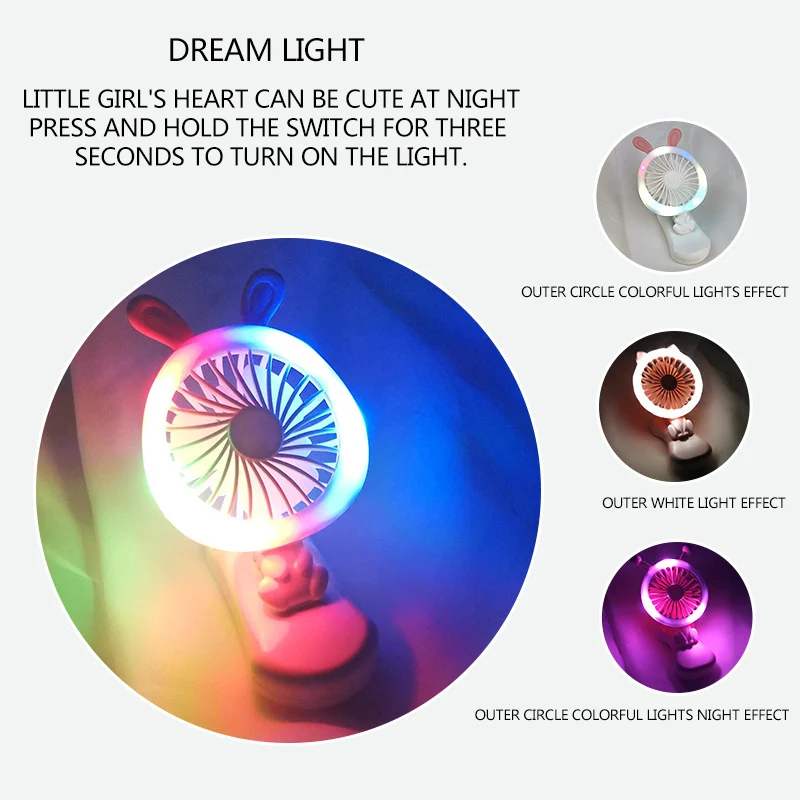 Мини-вентиляторы с Usb-зарядкой фонарь зажимом кармансветильник портативный