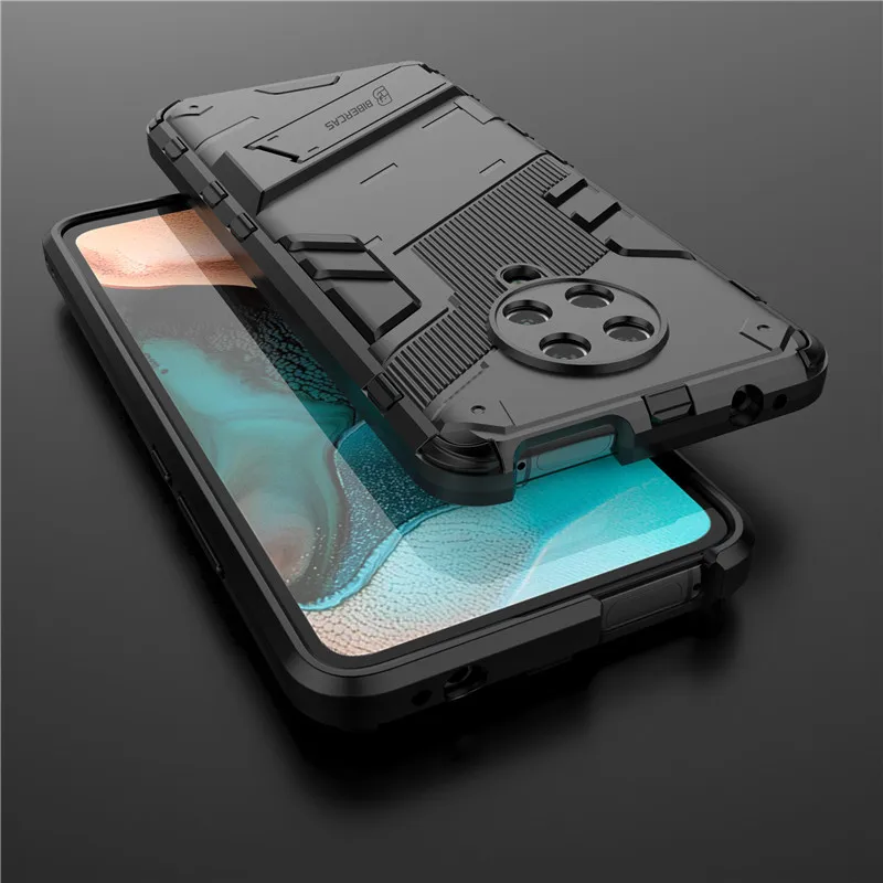 for xiaomi poco f2 pro case armor shockproof protection kickstand shell cover for mi poco f2 pro pocophone x3 nfc pocox3 cover free global shipping