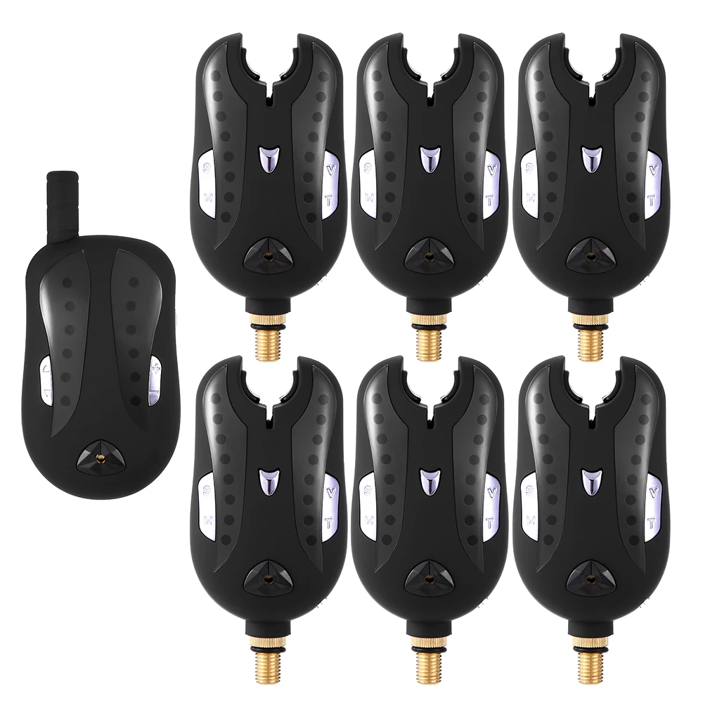 Lixada набор сигнализаций для ловли рыбы беспроводной цифровой рыболовный приемник