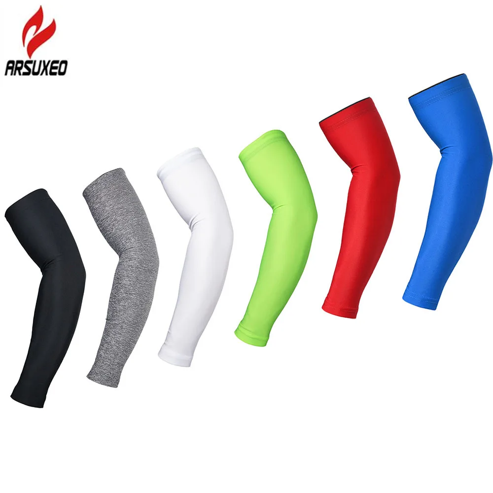 ARSUXEO летние рукава для езды на велосипеде унисекс нарукавники горном