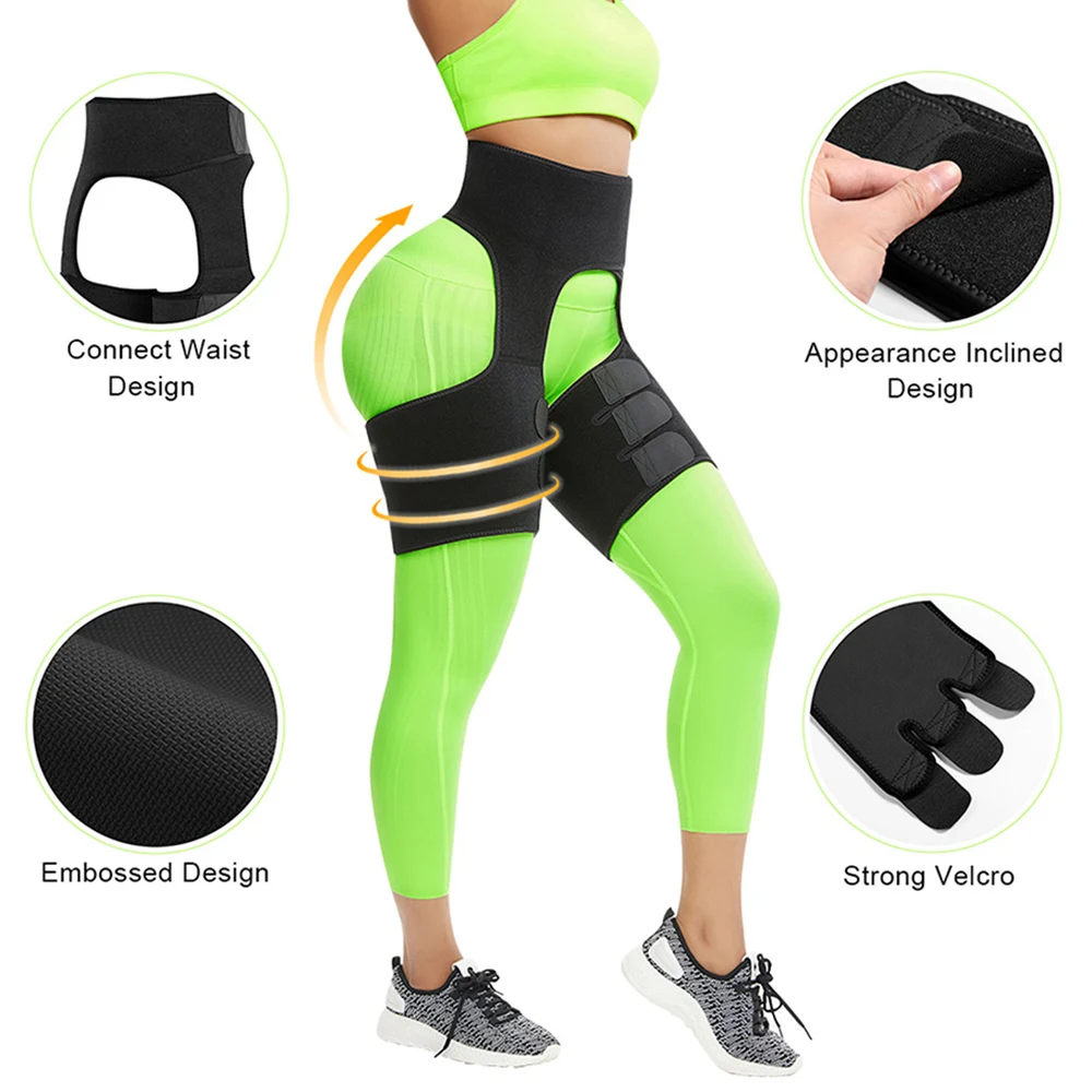 

Neoprene Thigh Shaper Sweat Thigh Trimmers Leg Shaper Lose Weight Slimming Belt Butt Lifter Compress Belt