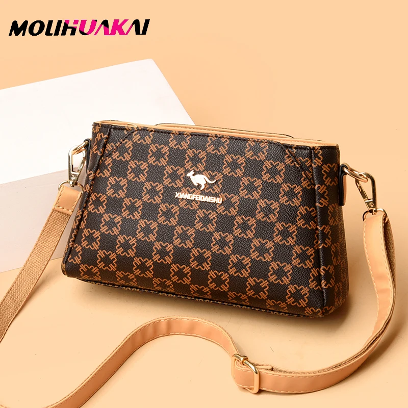 

Designer Luxury Ladies One Shoulder Messenger Bag Top Handbag Women High Quality Soft Leather Messenger Bags Summer 2021 Bag