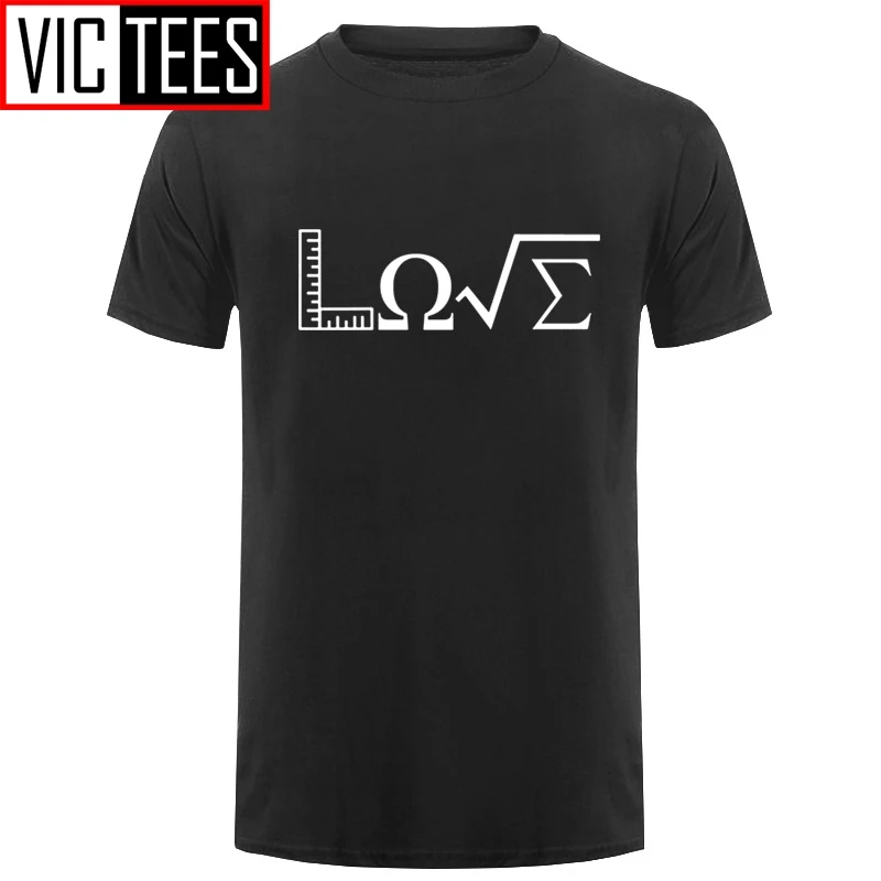 Футболка мужская с круглым вырезом хлопок летняя мода математика наука | Мужская