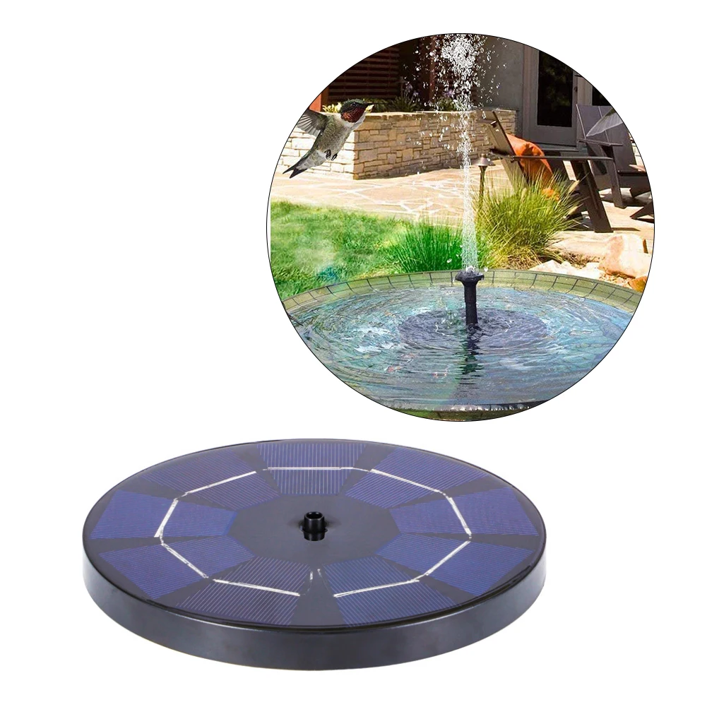 

Mini Solar Water Fountain Garden Waterfall Fountain Solar Power Water Fountain Pump Outdoor Bird Bath Pond Garden Patio Decor