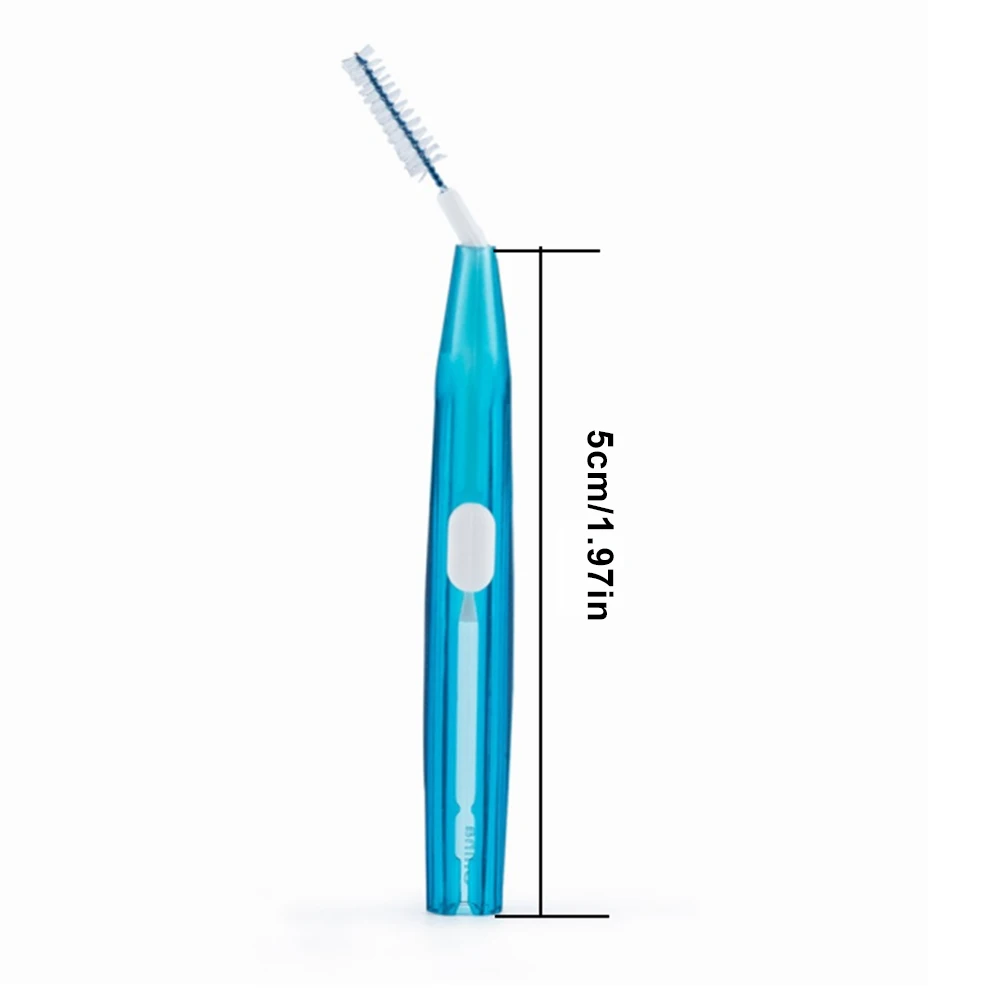 

10pcs Adults Interdental Brush Clean Between Teeth Floss Toothpick Oral Care Tool Dental Orthodontic Brushes Dental Teeth Gums