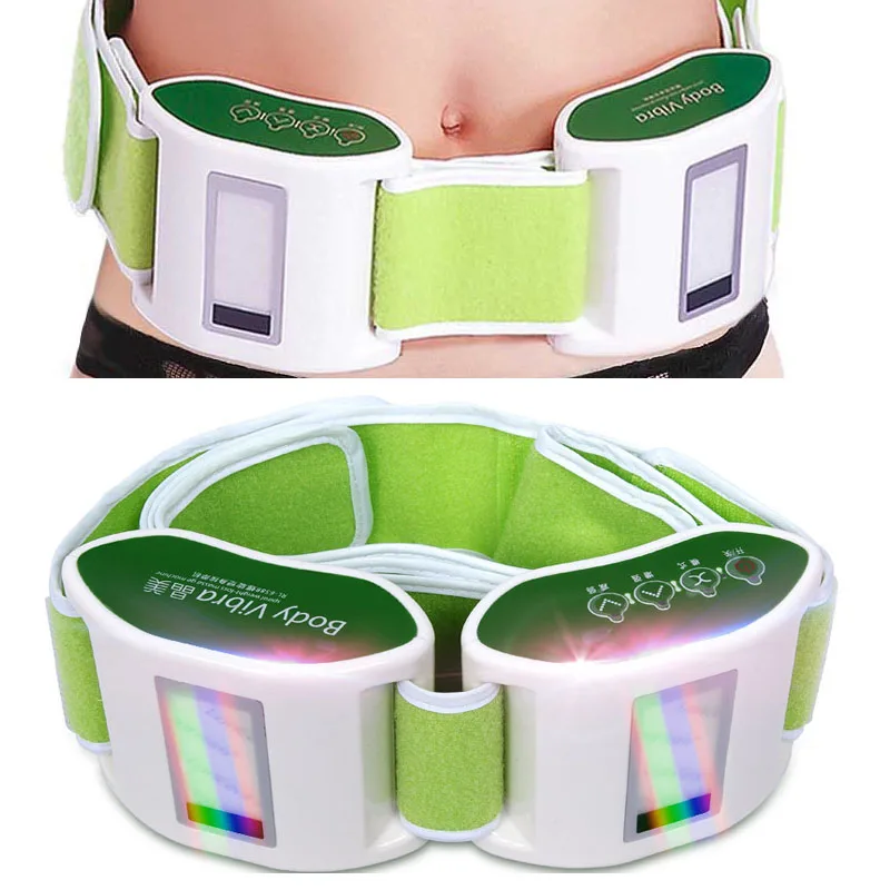 Электрический пояс для похудения вибрационный фитнес-массаж тренажер мышц