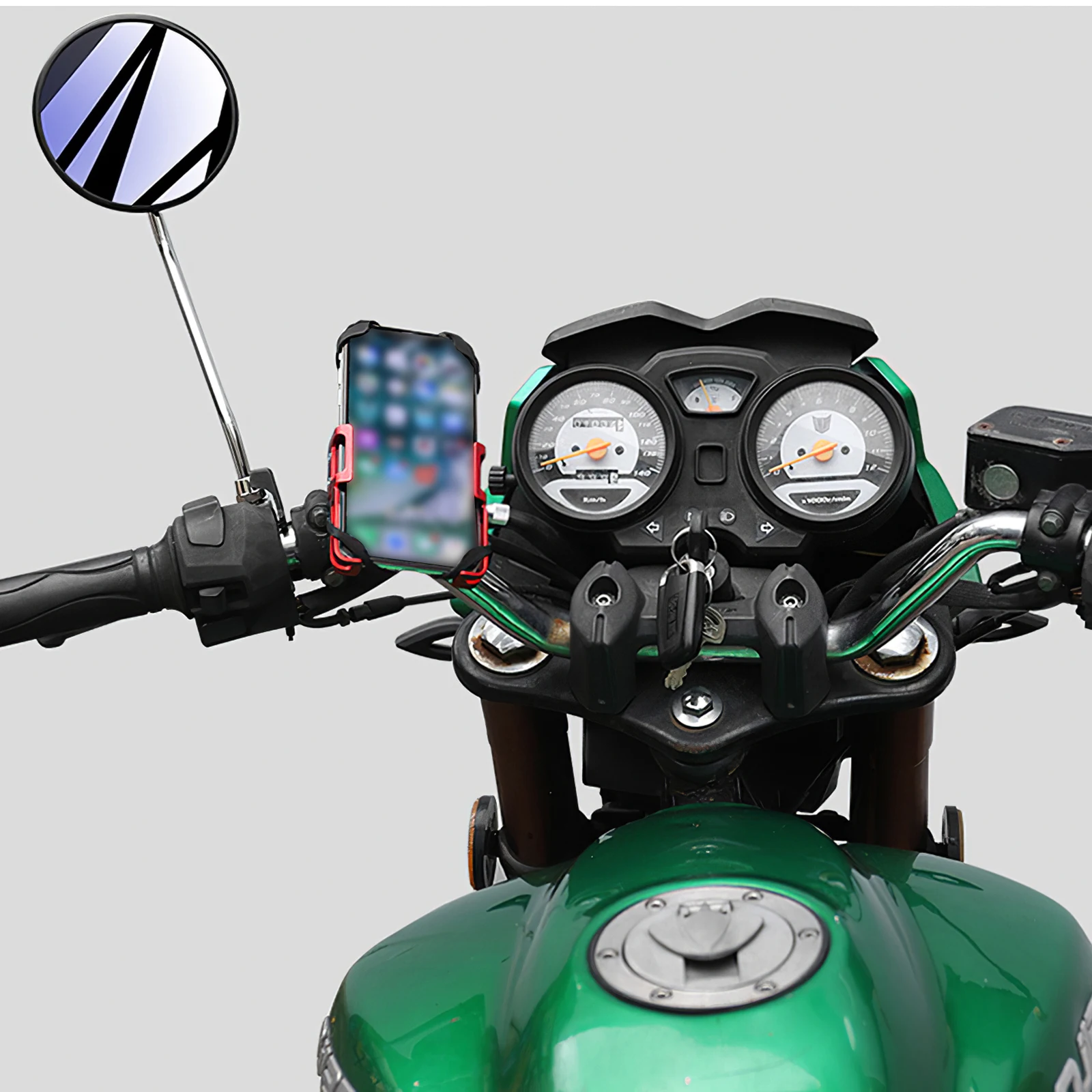 

Super Stable Bike Cell Phone Holder Anti-Drop And Anti-Shake Bicycle Smartphone Stand Protector Electric Bike Phone Supporter