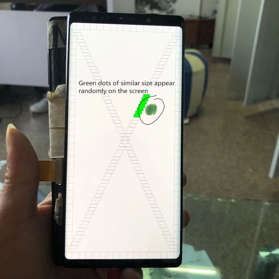 Оригинальный дисплей dot AMOLED 6 4 ''Note 9 ЖК-рамка для SAMSUNG GALAXY Note9 N960 N960F сенсорный