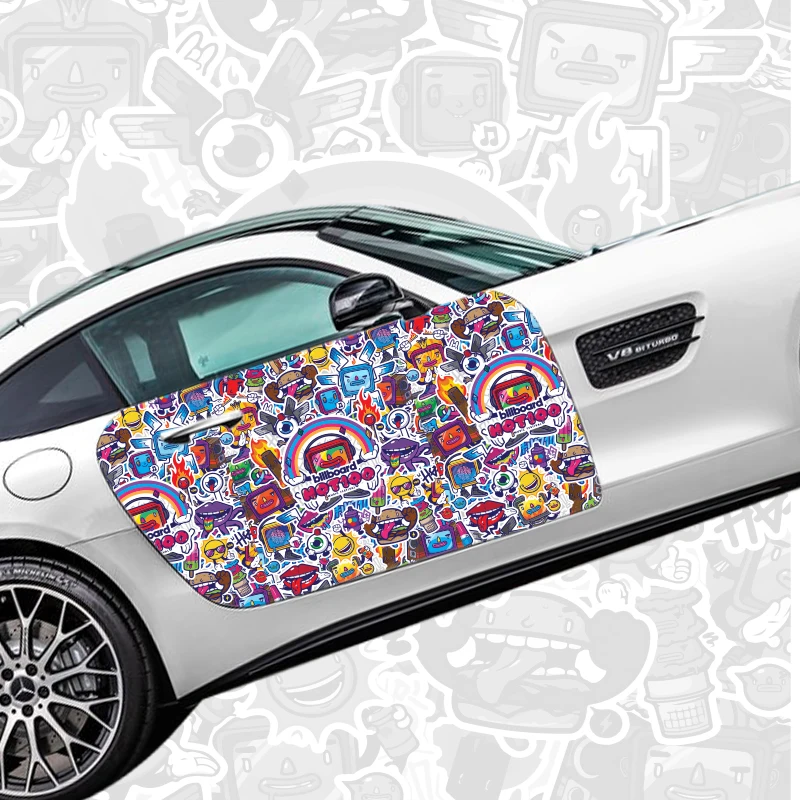 

150cm x 50cm Car Sticker And Decals JDM Cartoon Graffiti Car Styling Jared Nickerson Auto Accessories For Car Motorcycle Bike