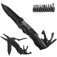 tactical knife multi tool pocket folding knife with pliers bottle opener screwdrivers great for survival camping hiking hunting