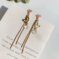 han edition fashionable earring creative design hollow out heart shape long earrings charm of women act the role ofing is tasted