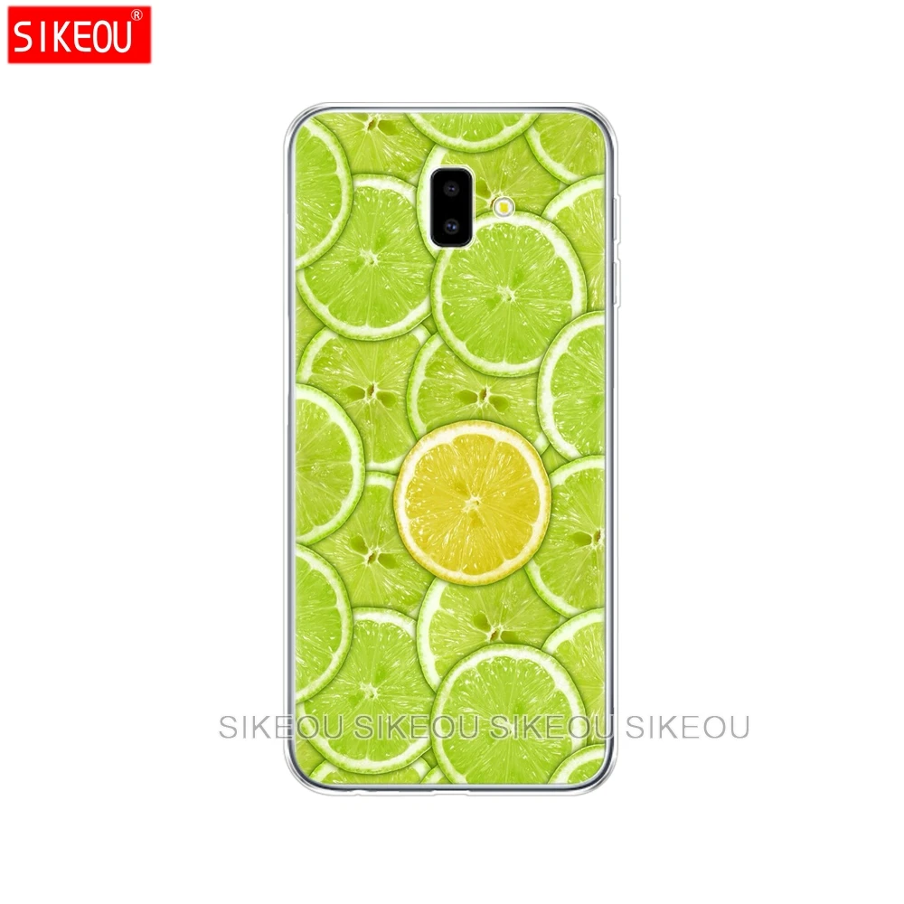 silicone case For Samsung J6 Plus Cases Soft TPU Cover Galaxy J6Plus 2018 J6+ J 6 J610 J610F Phone Capas | Мобильные телефоны и