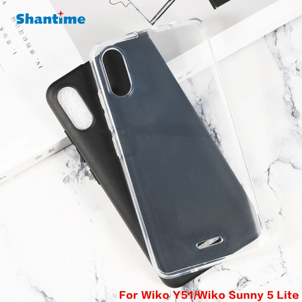 Силиконовый защитный чехол для телефона Wiko Y51 мягкий из ТПУ Sunny 5 Lite|Бамперы| |