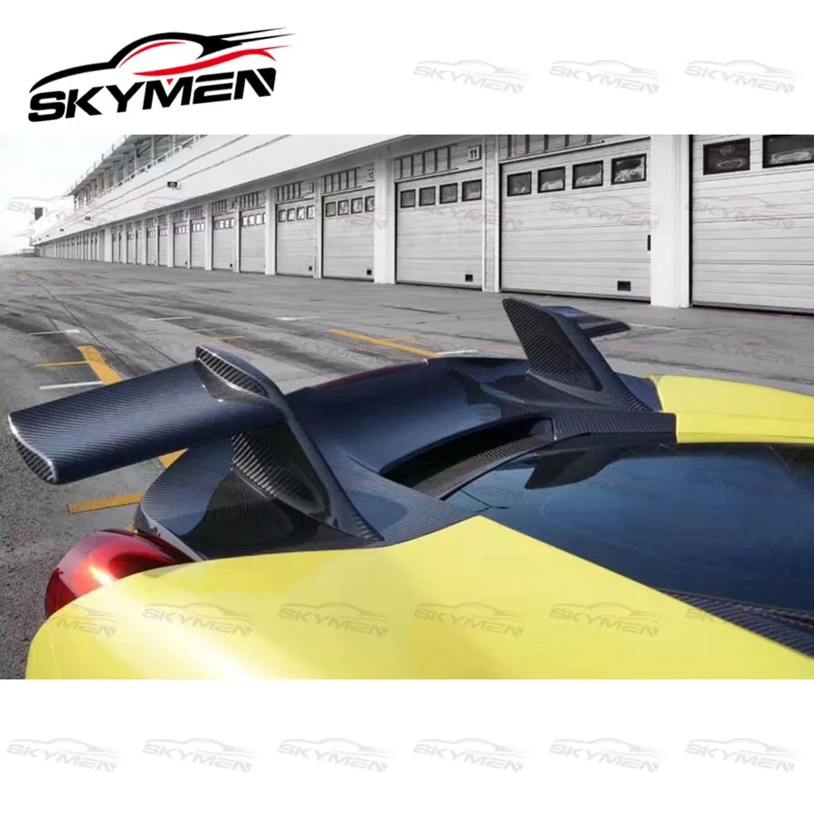 Задний спойлер из углеродного волокна для Ferrari 488 GTB MAN Style горизонтальный хвост
