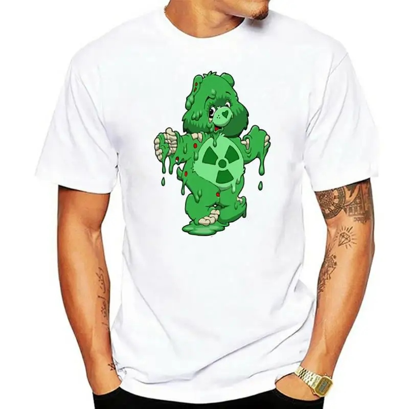 

Printed Men T Shirt Cotton tShirt O-Neck Short-Sleeve New Style Radioactive Bear Mashup Women T-Shirt