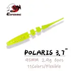Мягкая приманка ESFISHING для ловли червя Polaris, 95 мм, 2,9 г, 6 шт.