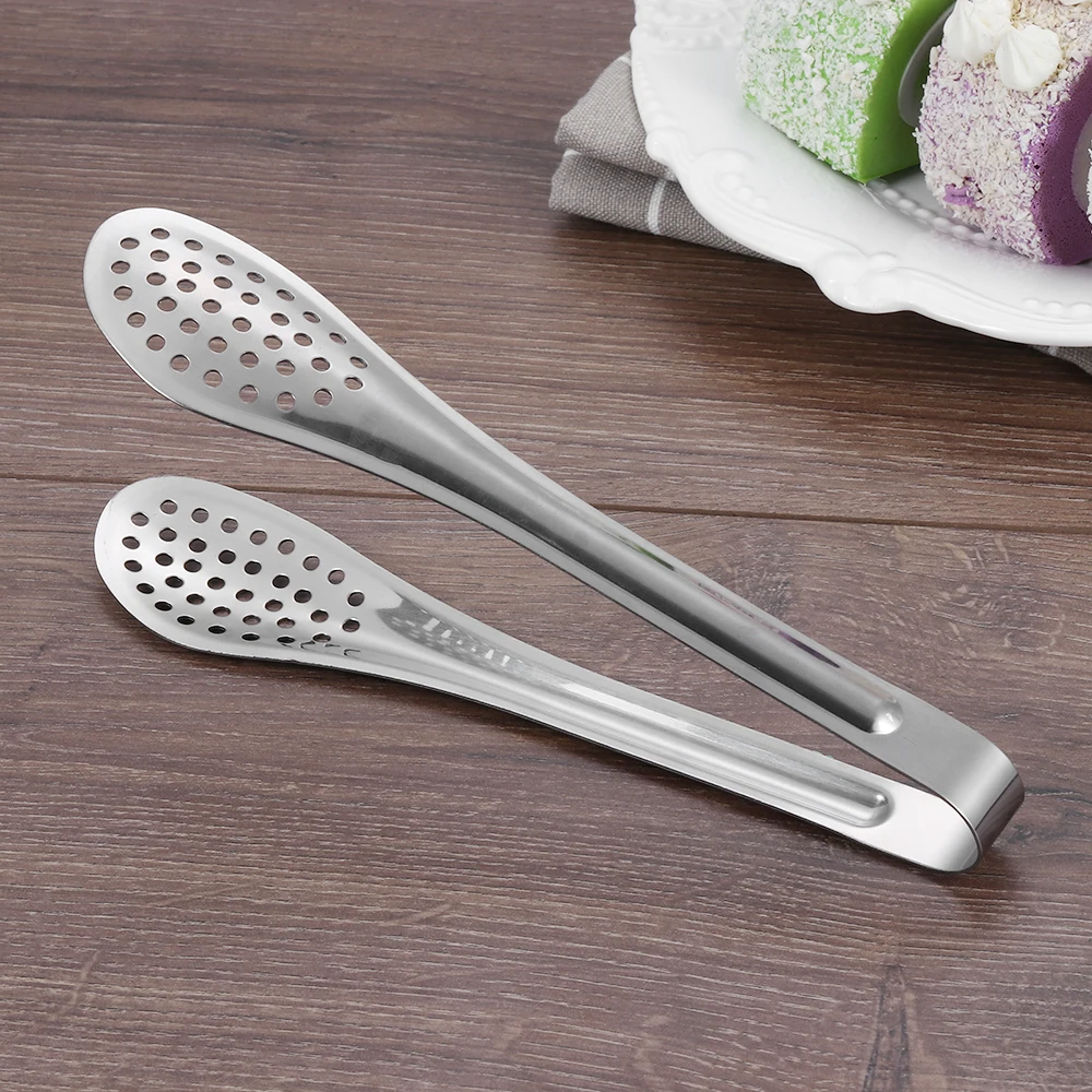 1 шт. многофункциональные щипцы для пищи из нержавеющей стали антипригарные