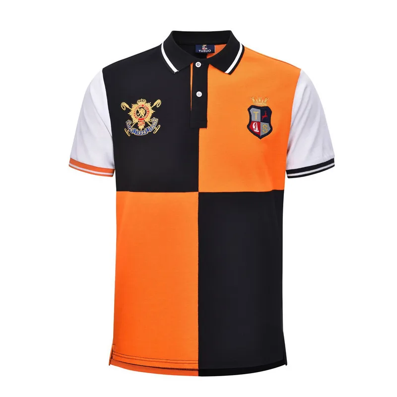 

New Men Summer Brand Cotton Short Sleeve Clothing Famous Camisa Masculina Casual Sportswear Breathable Polo Shirts S-5XL