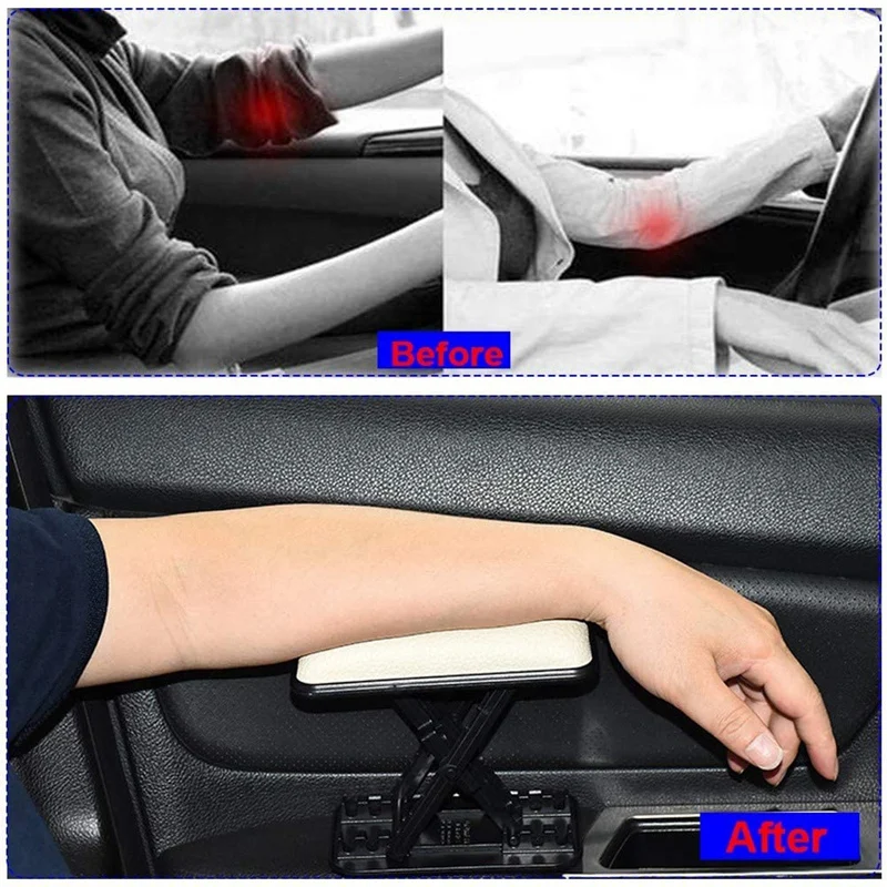 Автомобильный подлокотник левая Опора под локоть ручка повышающая Pad анти