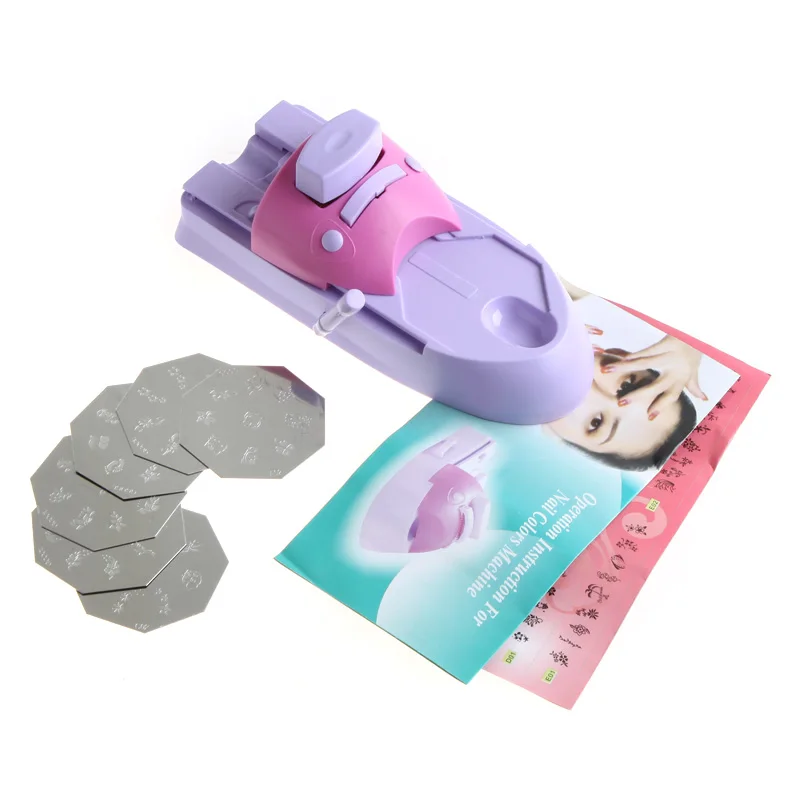 Nail Art Stamping Plates Nail Printing Machine DIY Pattern Stamper Manicure Nail Art Decorations Nail Accessoires Tools
