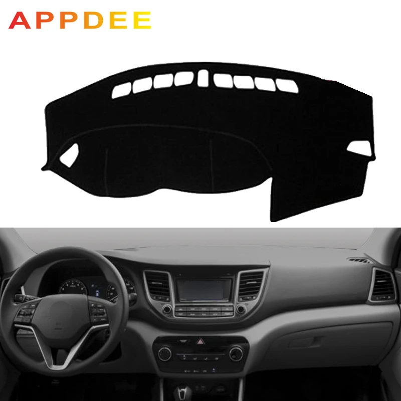 Чехол для приборной панели автомобиля APPDEE коврик Hyundai Tucson 3rd 2016 2017 2018 ковер