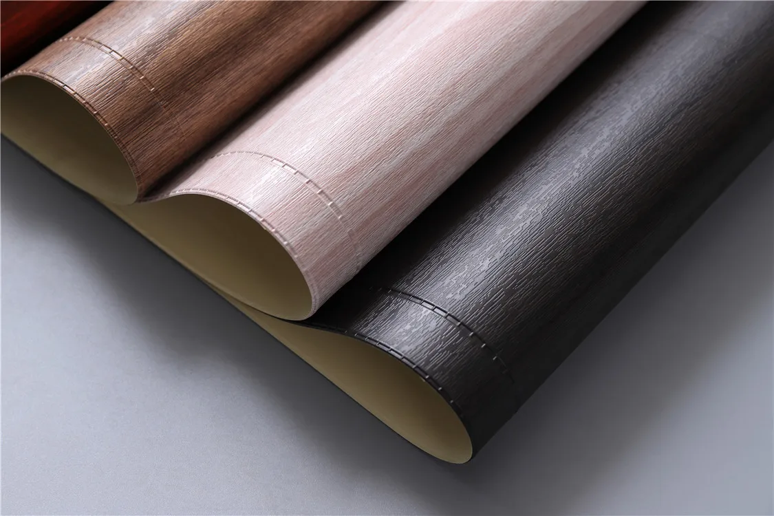 Высококачественная новая круглая подложка из искусственной кожи под дерево