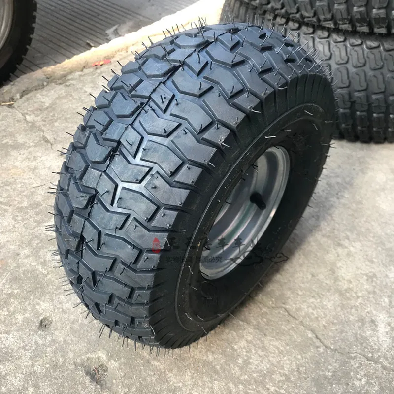 

Wheel Rim 15x6.00-6 tire tyre tube Straight Rib Lawn & Garden wheels 15X6-6 inch 168CC Karting Go Kart Motorcycle