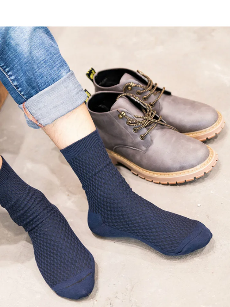 Носки мужские компрессионные дышащие однотонные 10 пар 2 пары | Мужская одежда